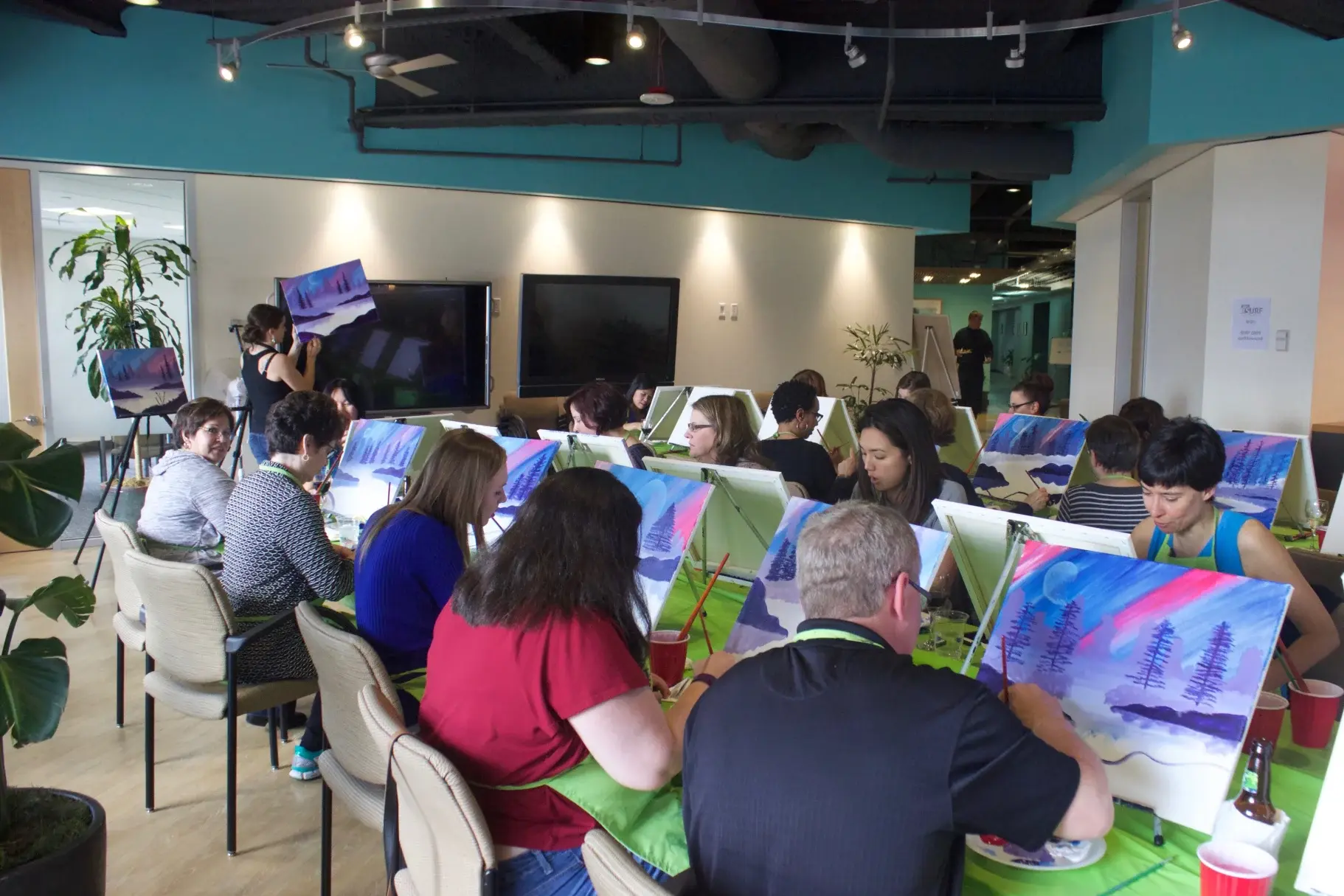 Company retreats and group events
