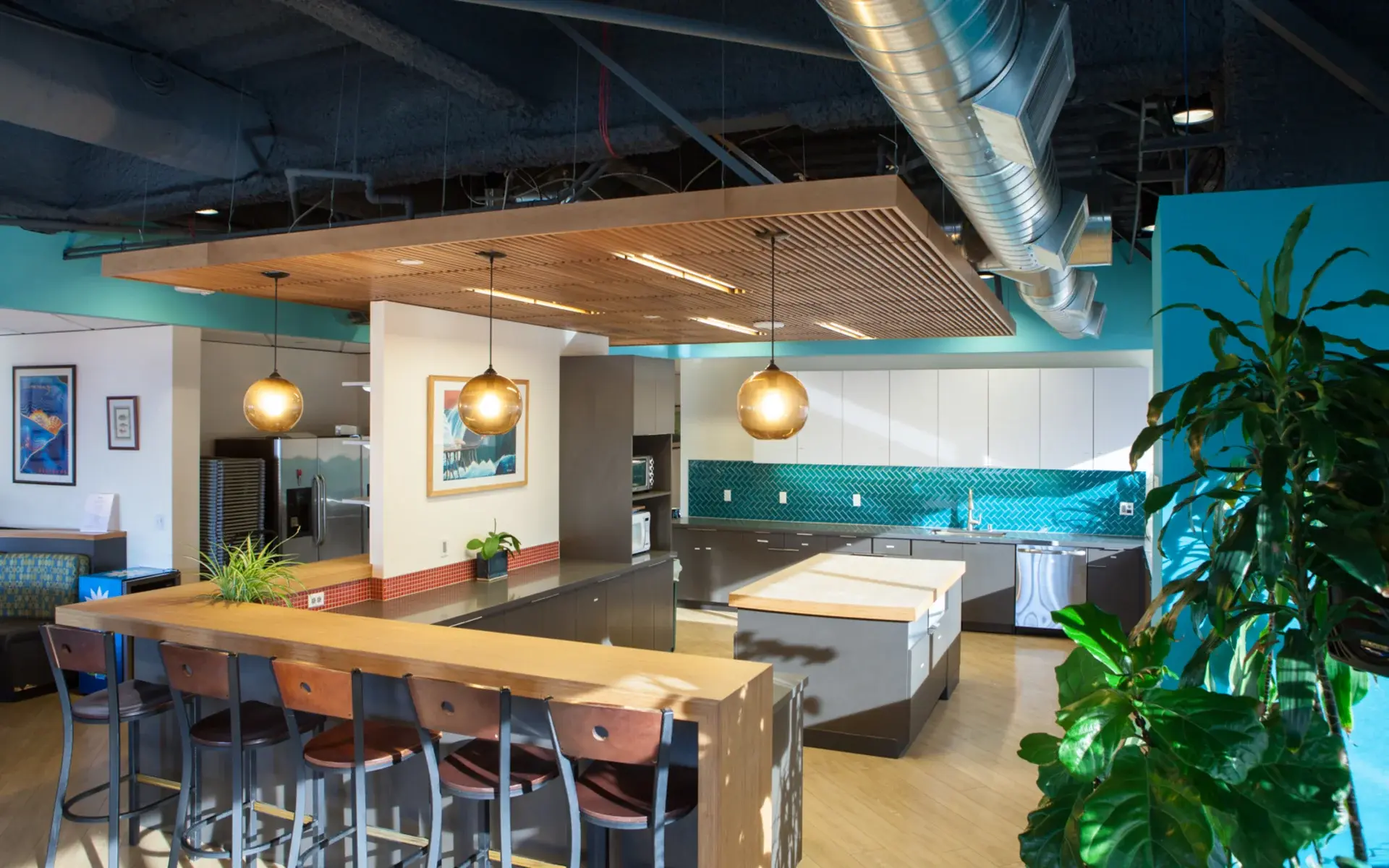 Another angle of kitchen, which is included in rental