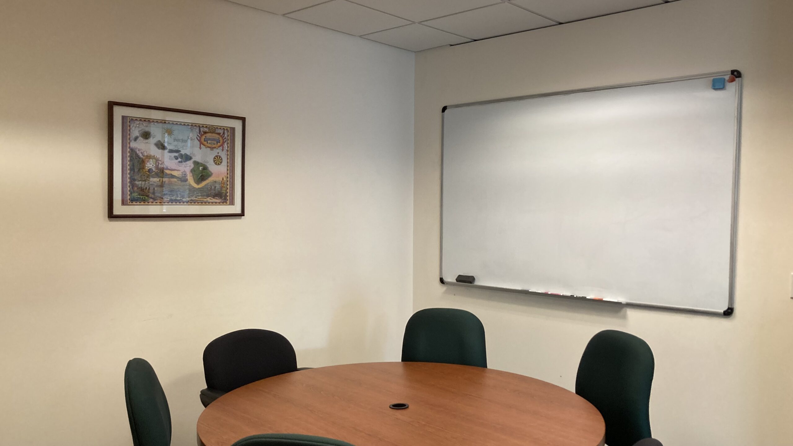 Hawaii meeting room for rent by the hour at SURF Incubator in Downtown Seattle Washington