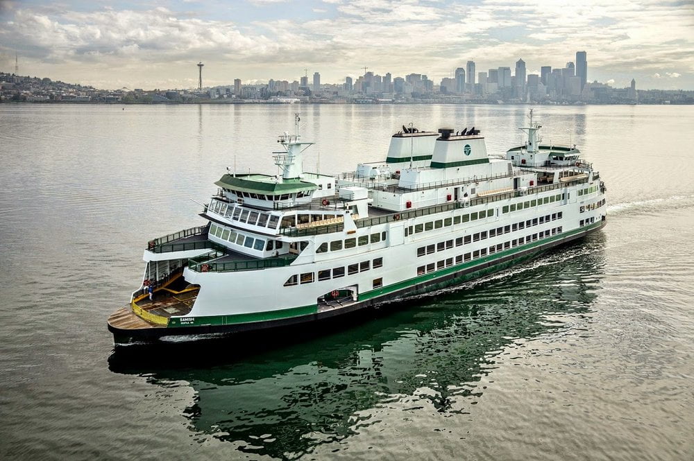 Washington State Ferry in Seattle